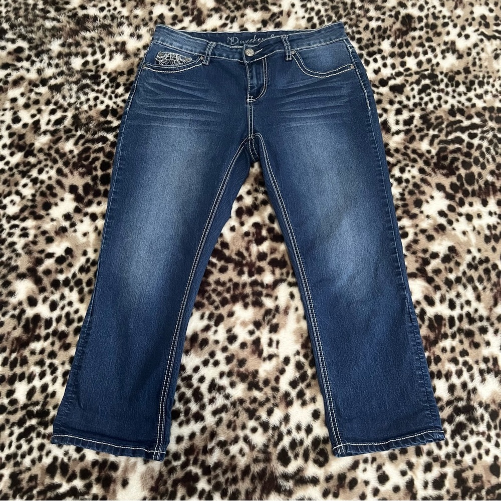 ND Weekend size 8 women’s capris jeans w/decorative back pockets - Picture 9 of 10